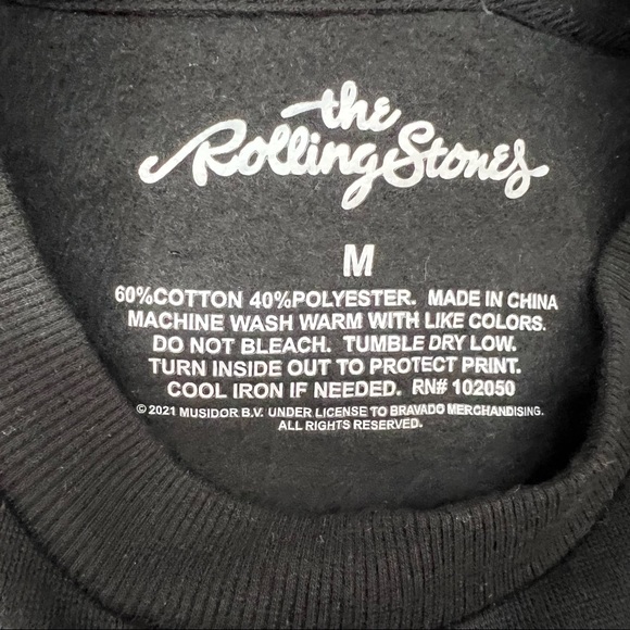 NWT The Rolling Stones Holiday Santa Sweatshirt XL - Picture 11 of 13